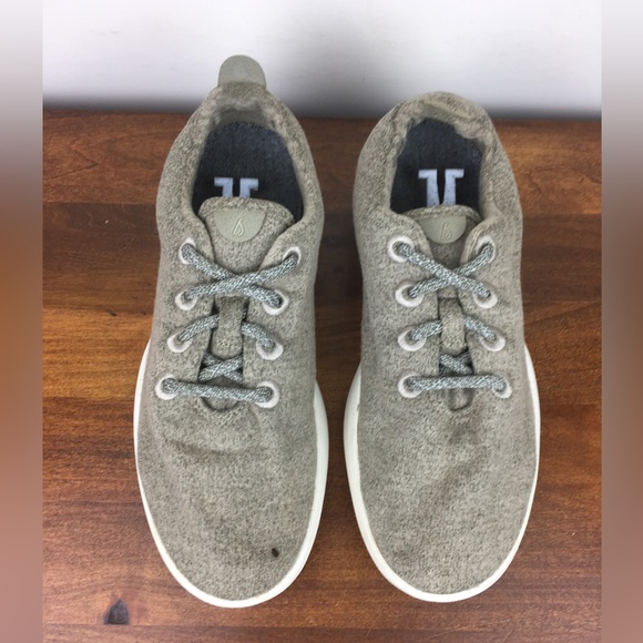 ALLBIRDS Wool Runner WR Sneakers Running Shoes Green Women’s Size 8. - Picture 11 of 12